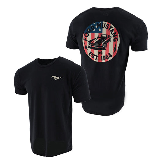 Ford Mustang T-Shirt Mustang Vintage since 1964 Schwarz