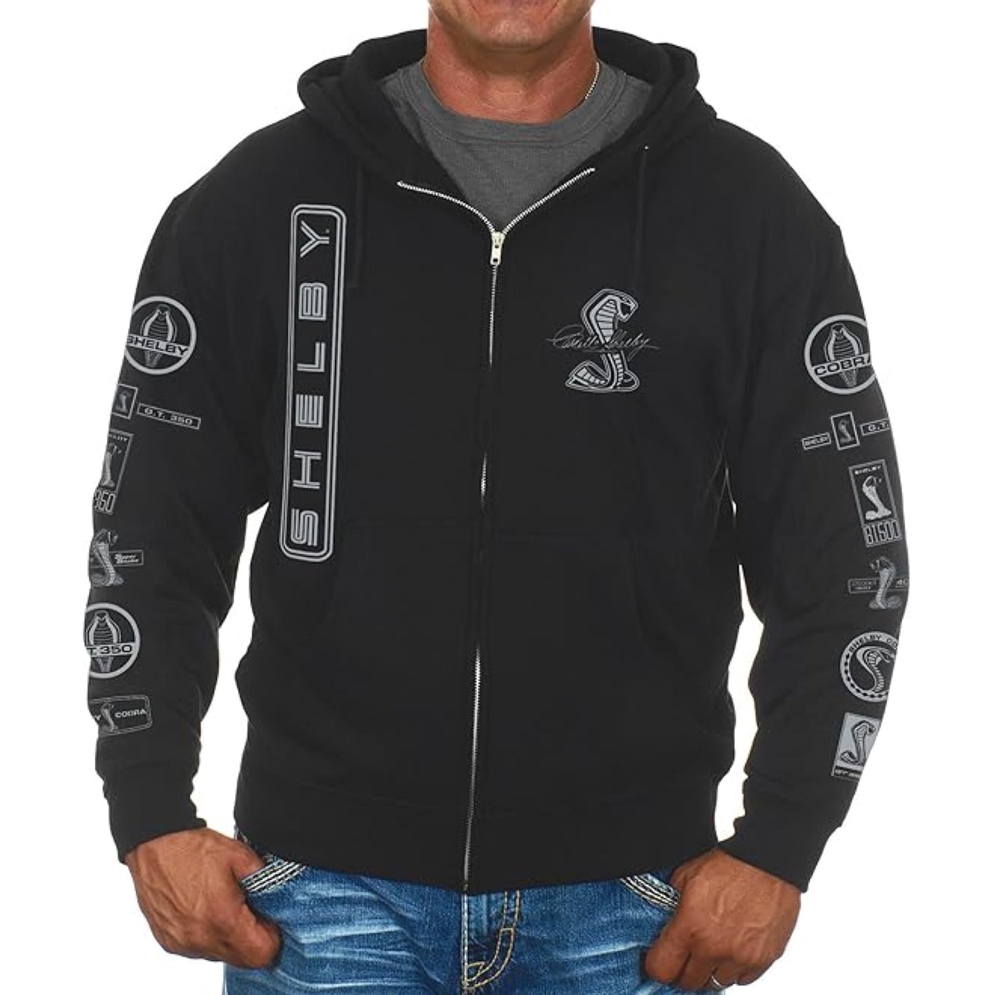 Shelby Kapuzenpullover Kapuzenjacke Hoodie mit Shelby Logos