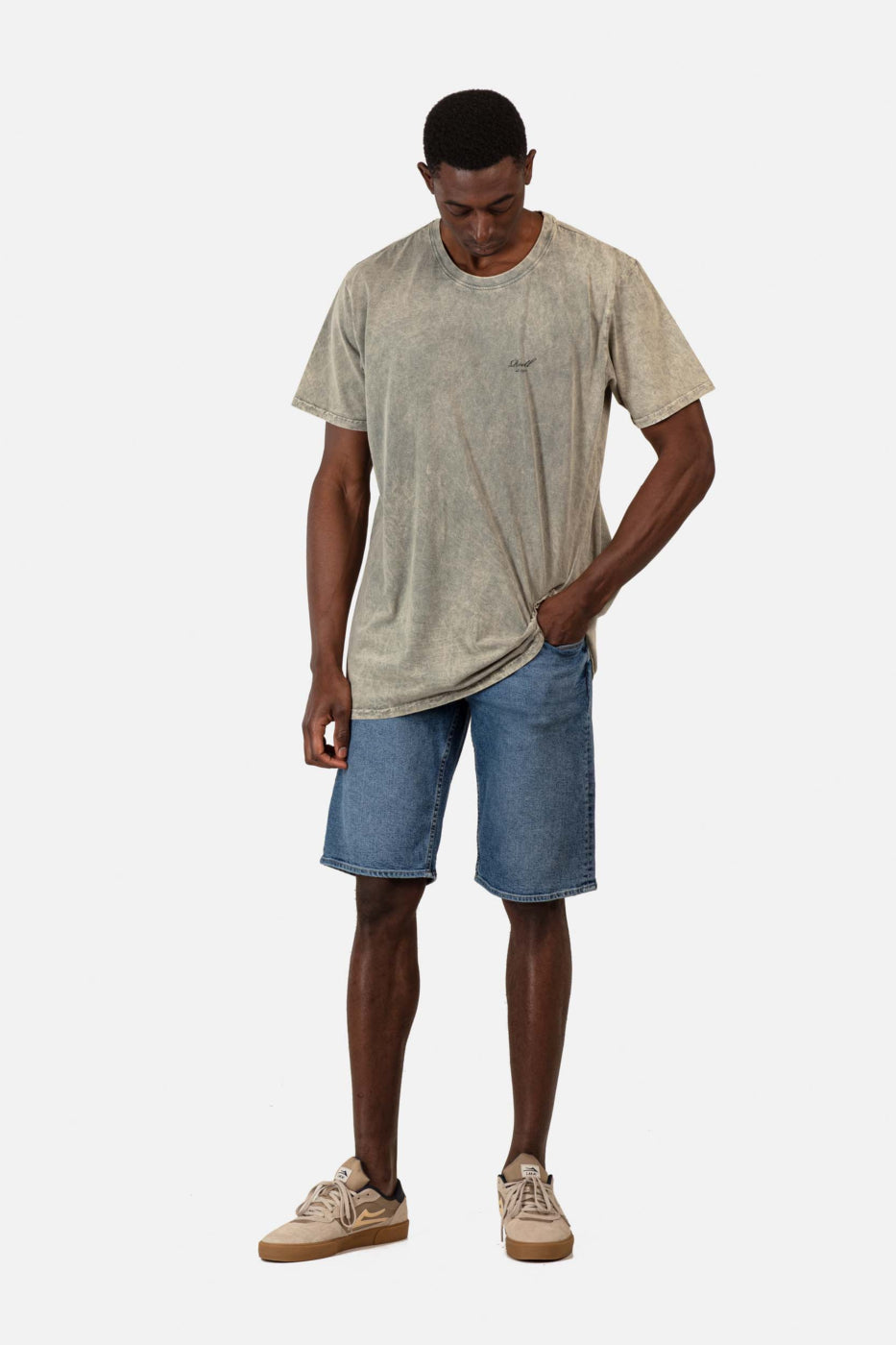 Reell Rafter Short 2 Denim Shorts Retro Mid Blue