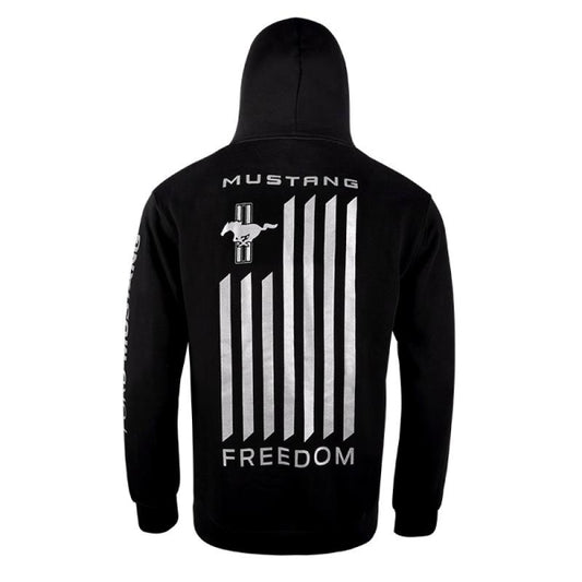Ford Mustang Freedom Hoodie Schwarz