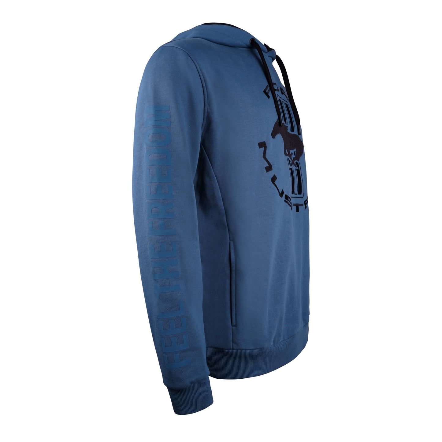 Ford Mustang Hoodie Mustang Tribar Logo Petrol