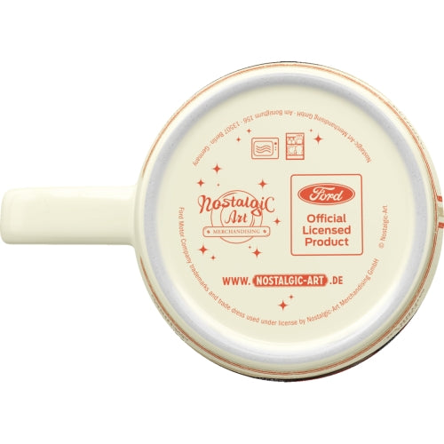 Ford Mustang Tasse mit Ford Mustang GT 1967 Red Vintage Style