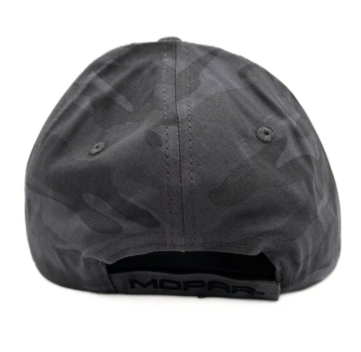 Mopar Basecap mit schwarzem Mopar Logo Camouflage Grau