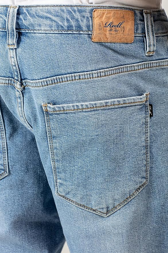 Reell Rafter Short 2 Denim Shorts Light Blue Stone
