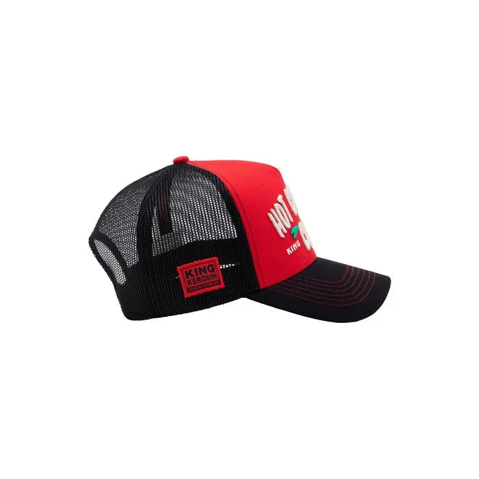 King Kerosin Trucker Cap «Hot Cherries Club» Rot