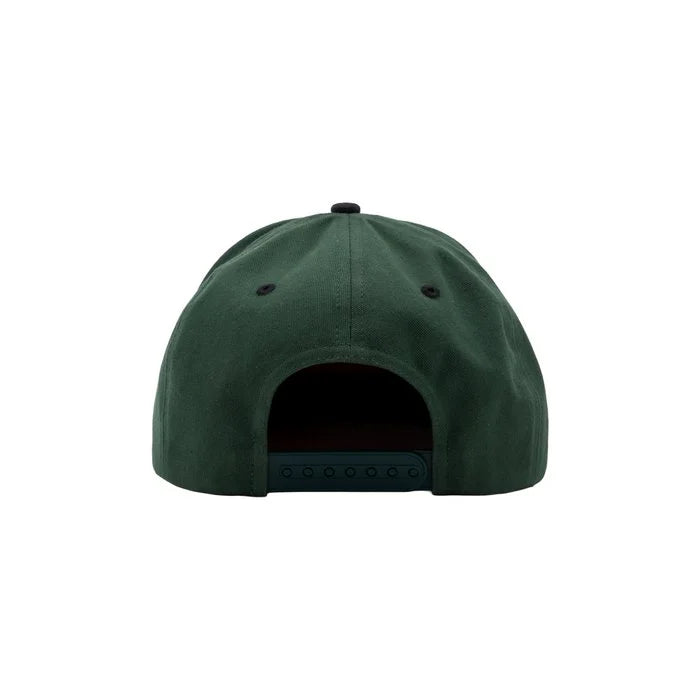 King Kerosin Flat Cap «Fast as Fuck» Schwarz/Gelb