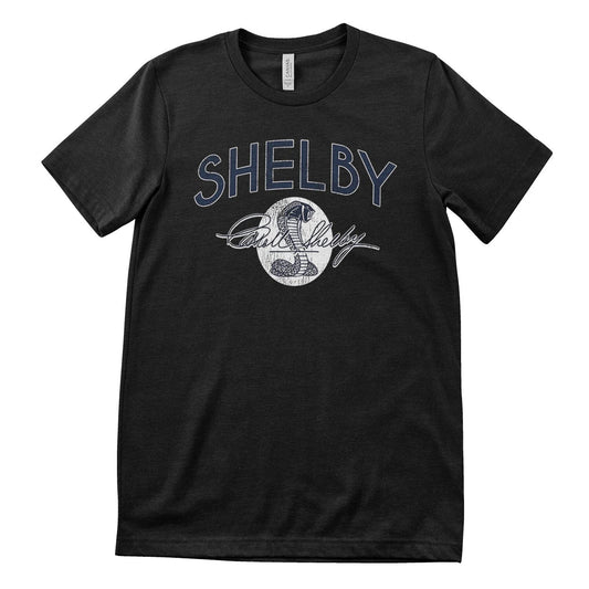 Shelby T-Shirt Shelby Vintage Cobra Logo Schwarz