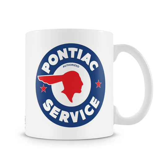 Pontiac Kaffeetasse Pontiac Service Logo Tasse