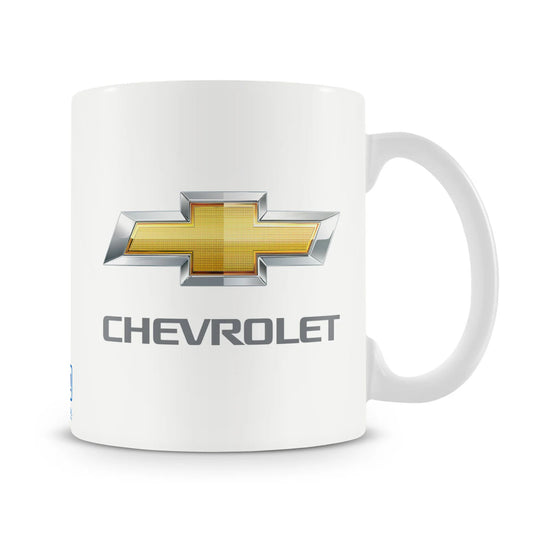 Chevrolet Kaffeetasse Chevy Bowtie Tasse Weiß