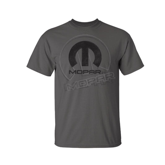 Mopar Logo T-Shirt mit Mopar Logo Dunkelgrau