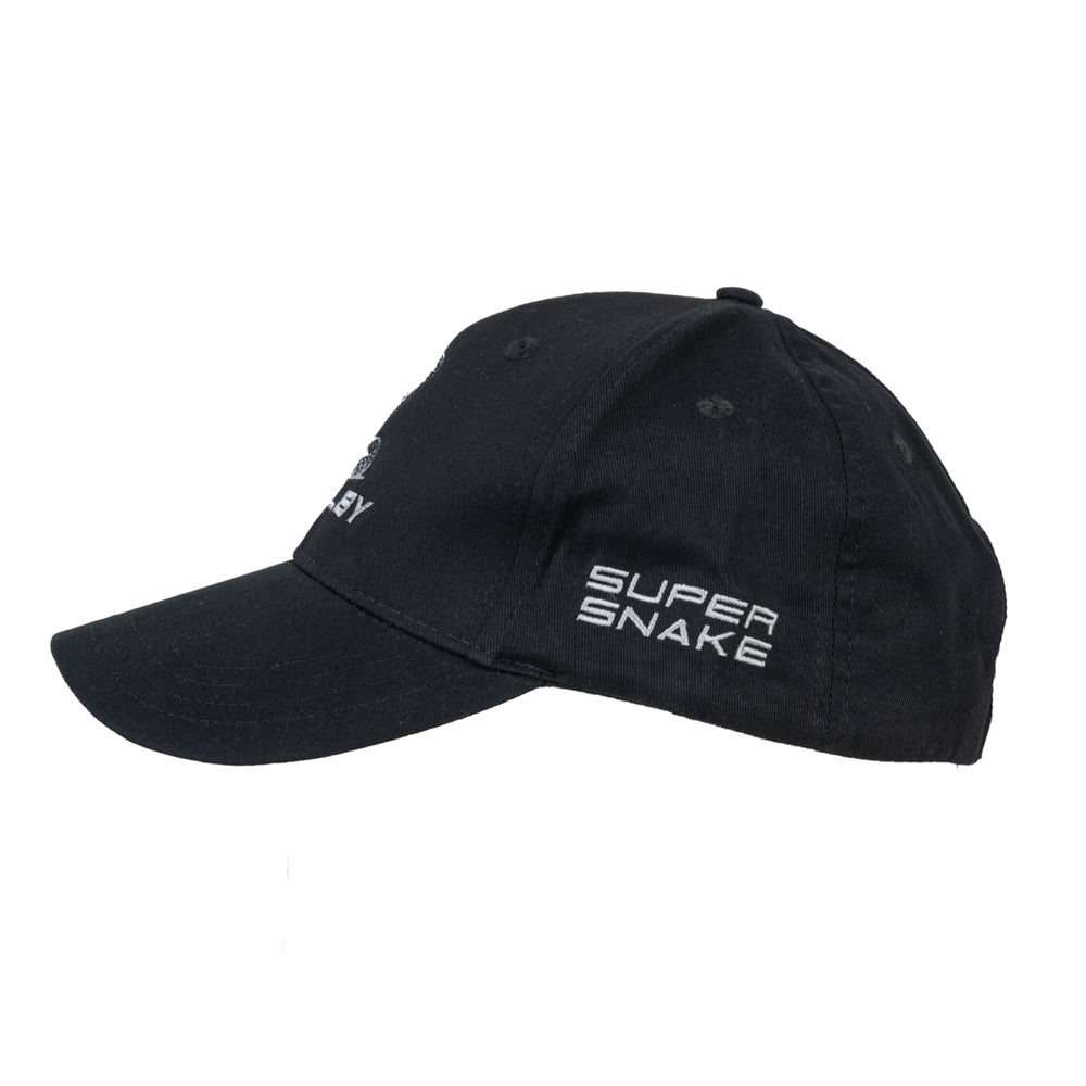 Shelby Basecap Black Shelby Super Snake Cap Schwarz