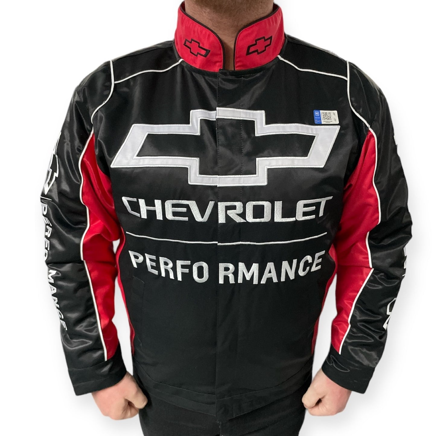 Chevrolet Performance Jacke Chevy Bowtie Chevrolet Performance Schwarz/Rot