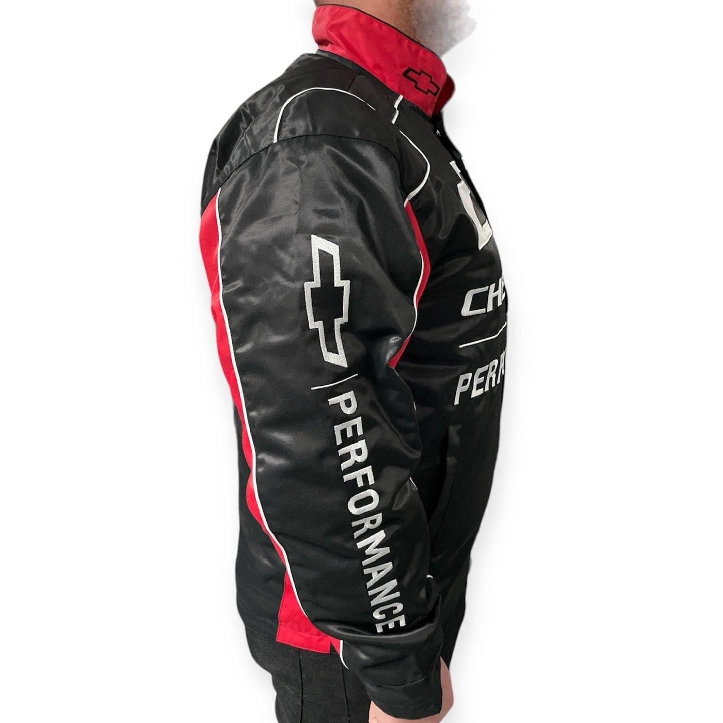 Chevrolet Performance Jacke Chevy Bowtie Chevrolet Performance Schwarz/Rot