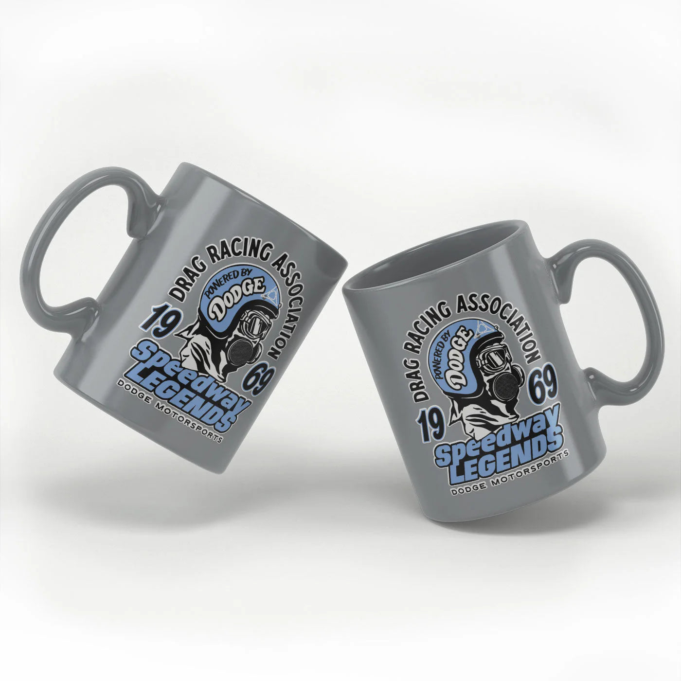 Dodge Kaffeetasse Dodge Speedway Legends Grau