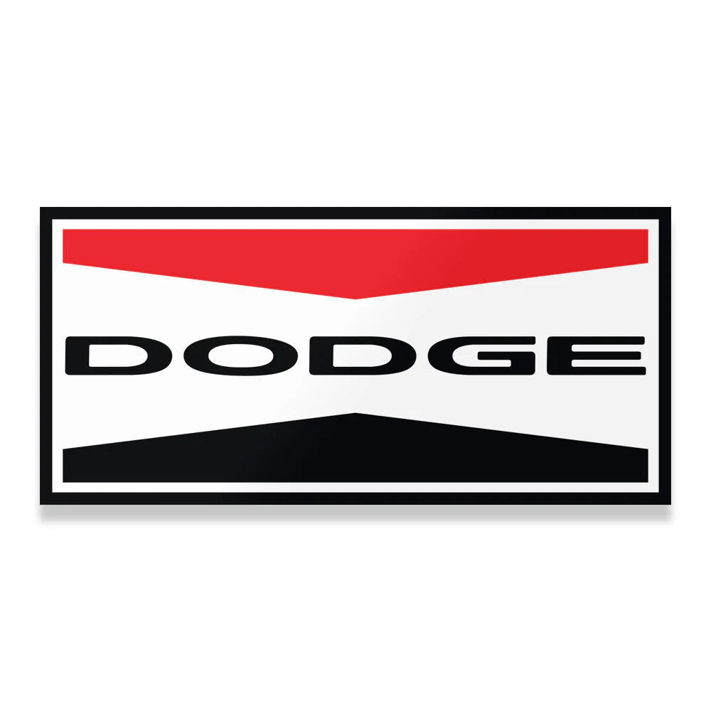 Dodge Sticker Aufkleber Dodge Retro Logo