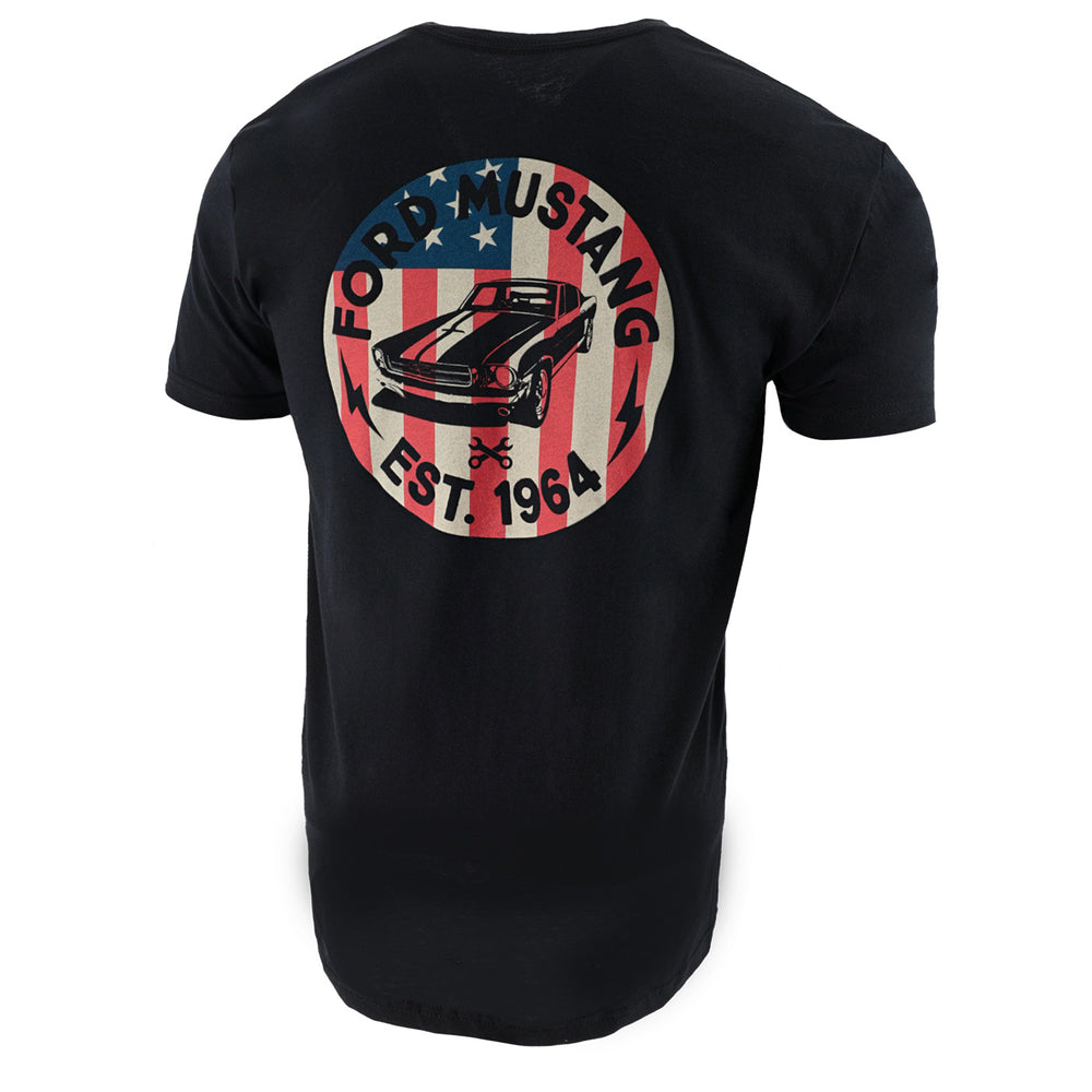 Ford Mustang T-Shirt Mustang Vintage since 1964 Schwarz