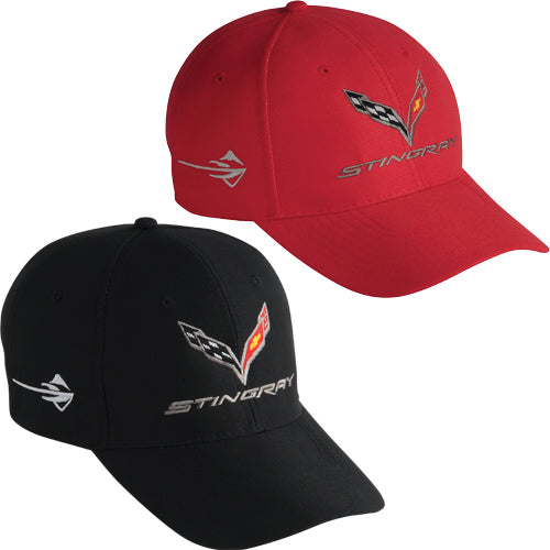 Corvette C7 Basecap mit Corvette Stingray Logo Flag