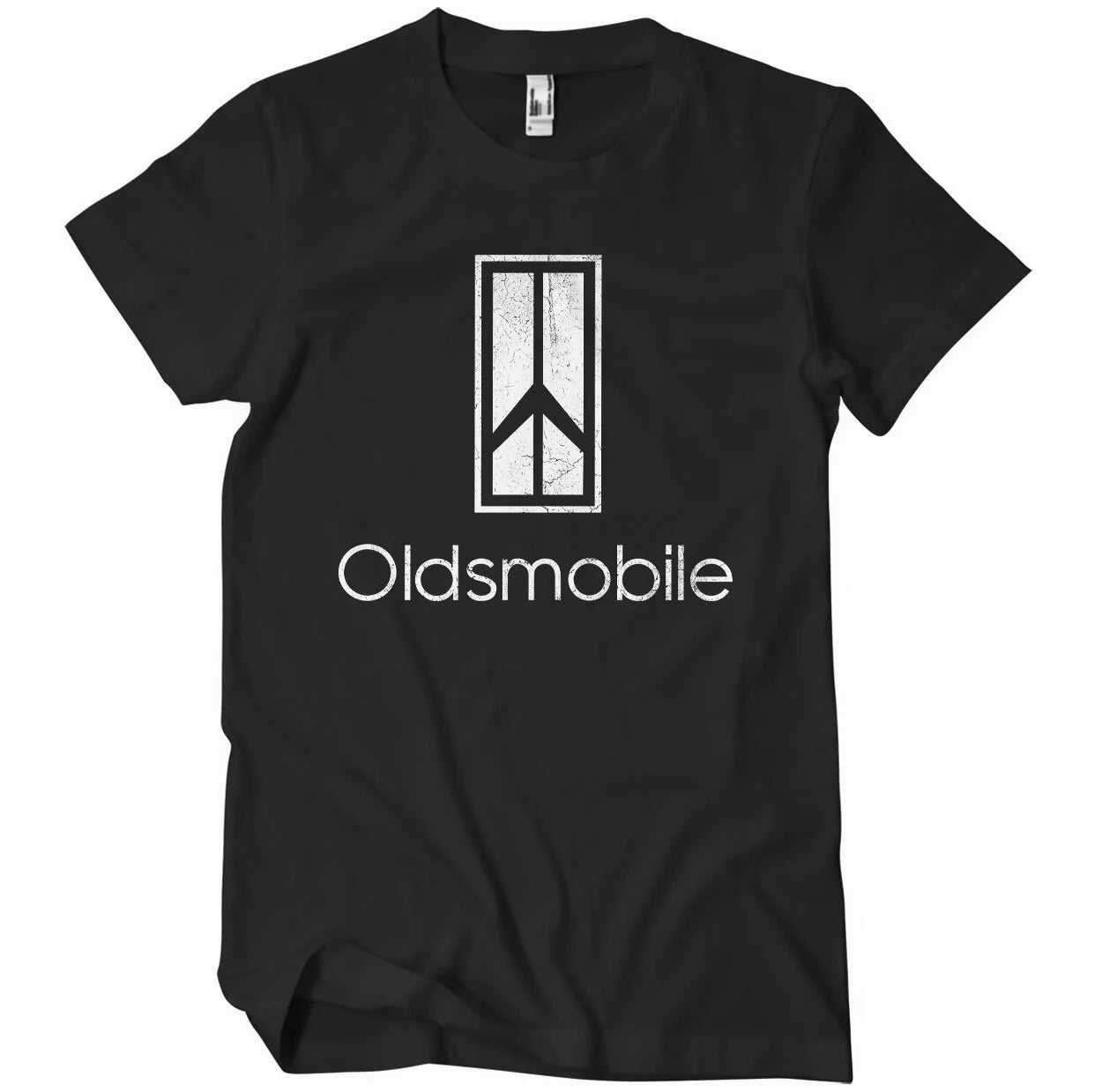 Oldsmobile T-Shirt mit Oldsmobile washed Logo Schwarz
