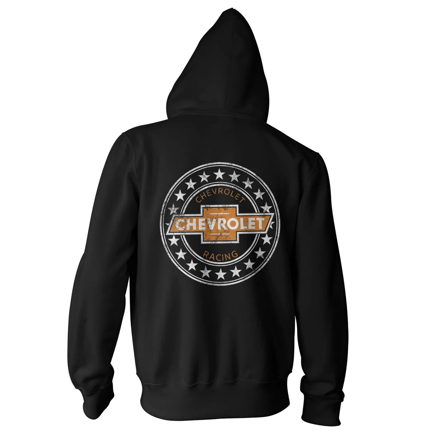 Chevrolet Kapuzenjacke Chevy Racing Logo Schwarz