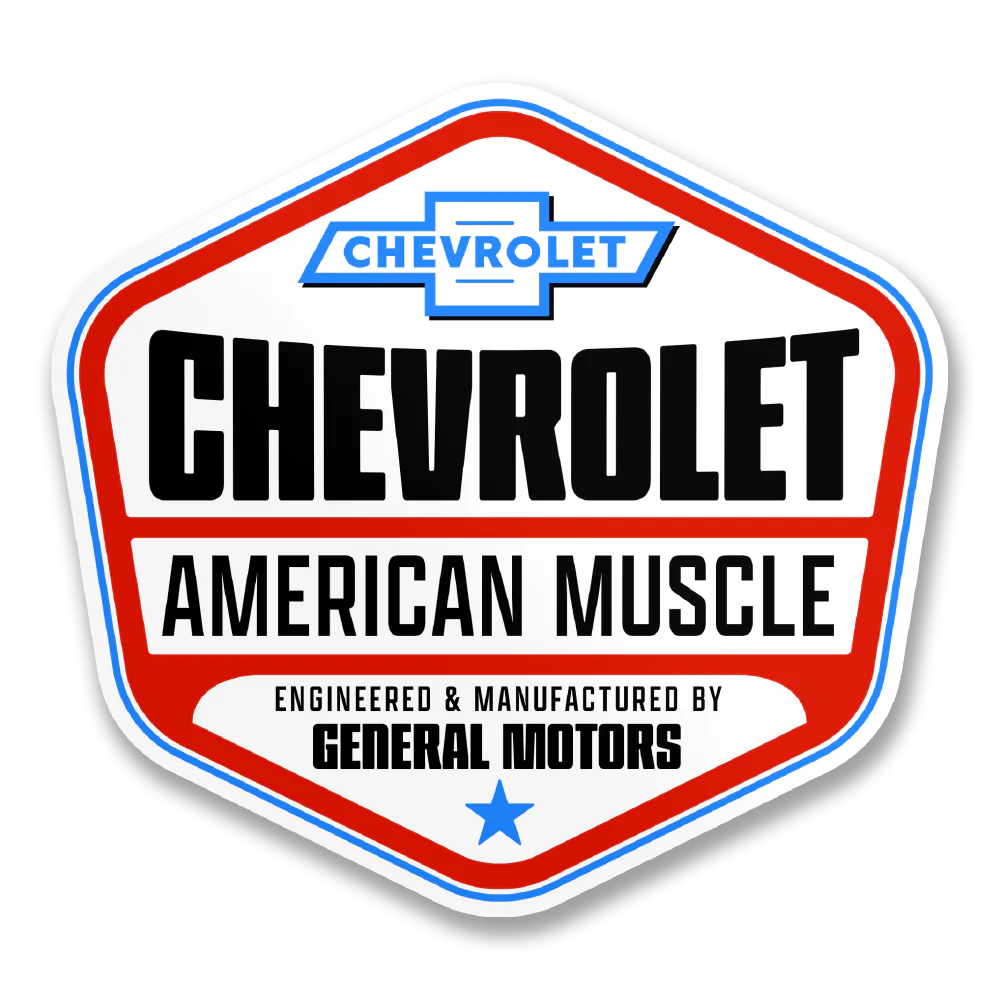 Chevrolet - American Muscle Sticker
