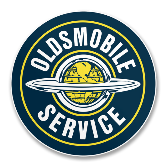 Oldsmobile Service Sticker