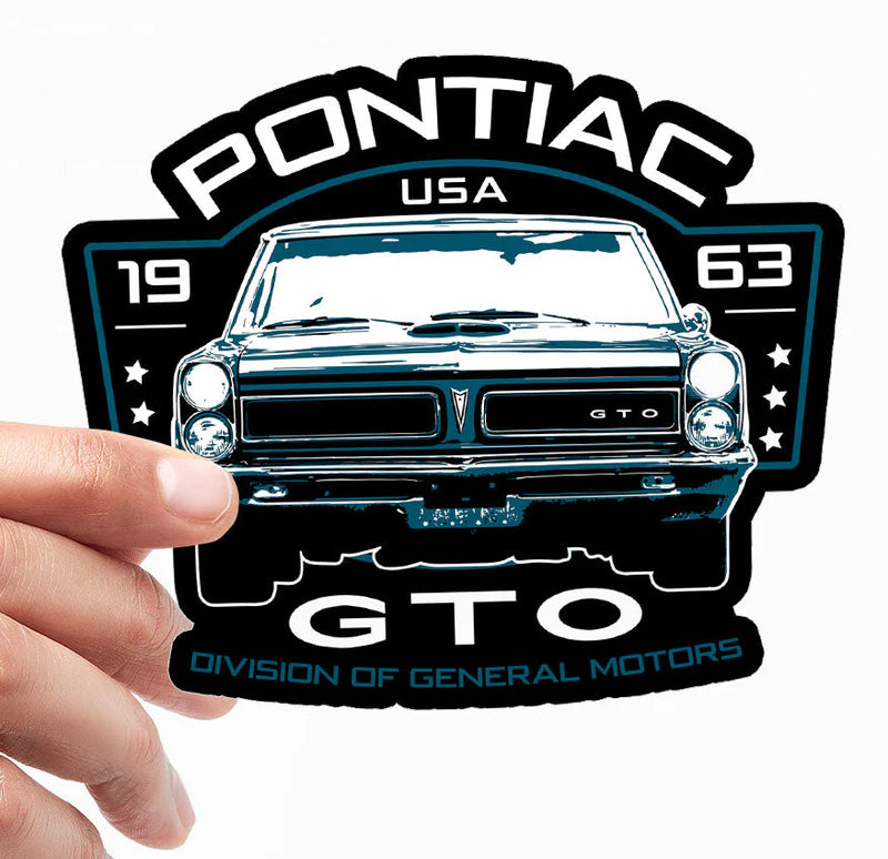 Pontiac GTO 1963 Sticker