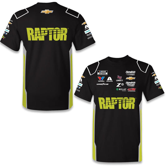 NASCAR T-Shirt William Byron Hendrick Motorsports Raptor Sublimated Pit Crew T-Shirt