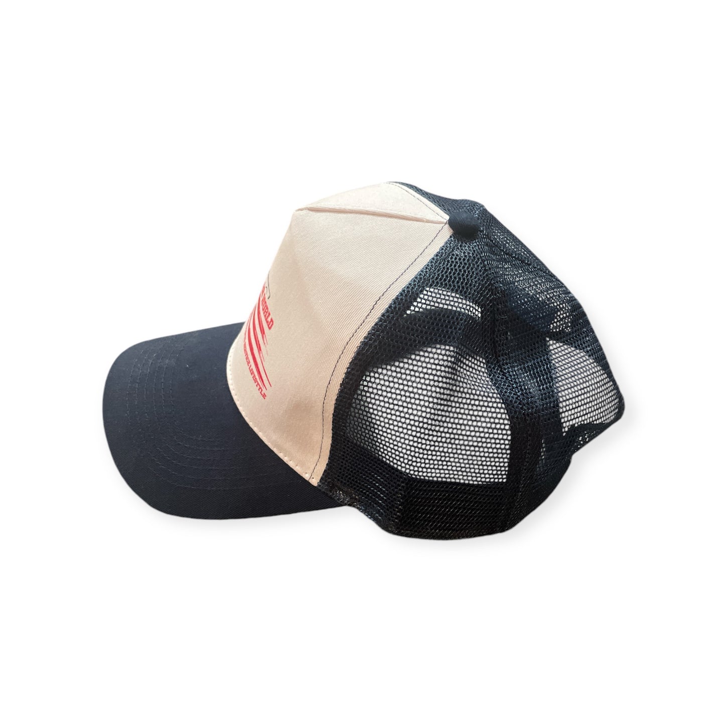 US Car World Basecap Trucker Cap Navy/White