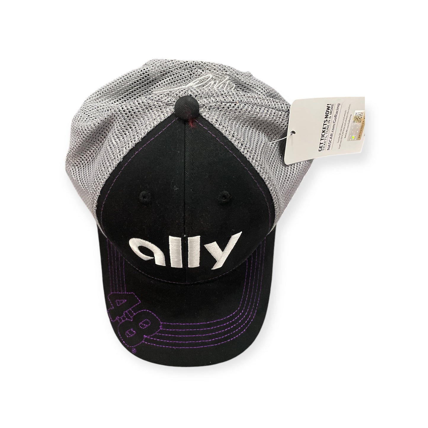 Alex Bowman Racing Uniform Trucker Cap Ally Schwarz/Grau