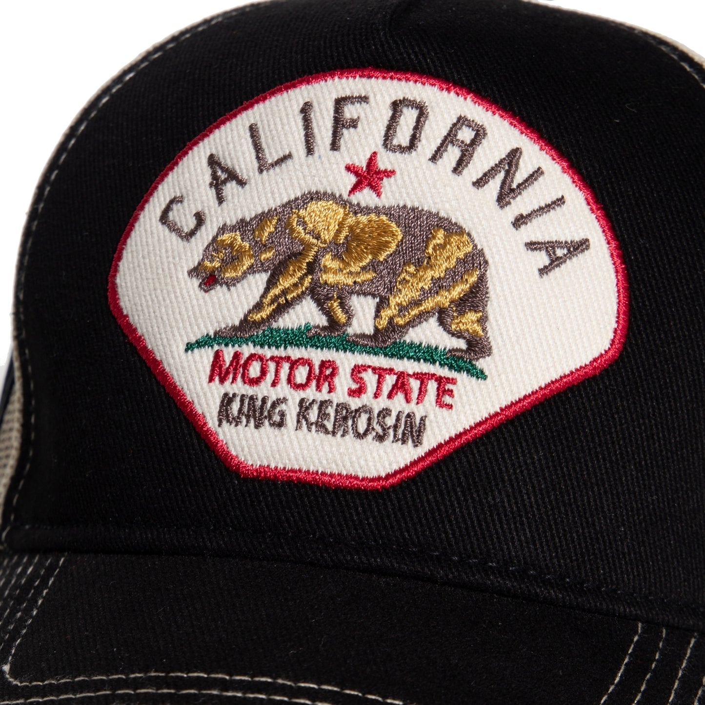 King Kerosin Trucker Cap «California» Schwarz