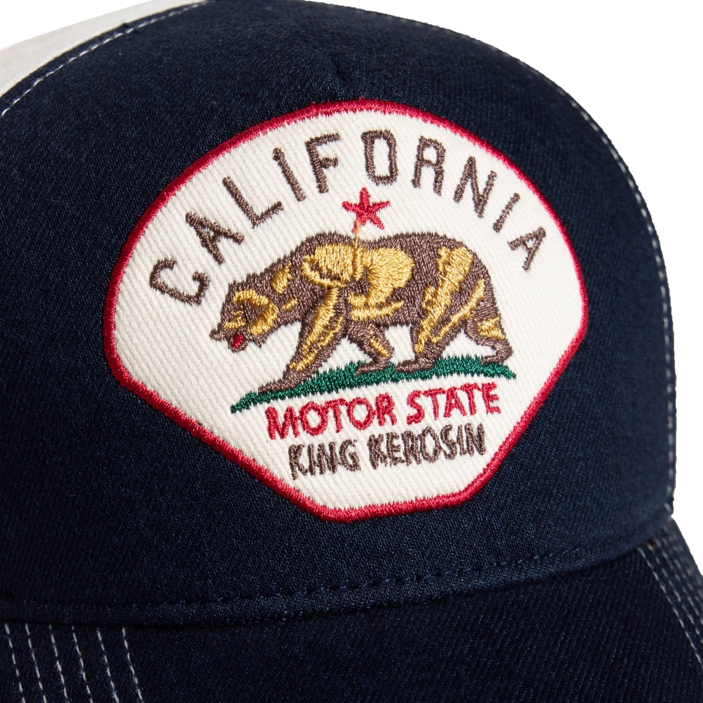 King Kerosin Baseball Cap «California» Denim