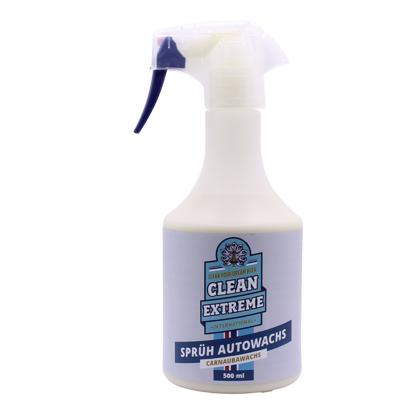 CLEANCOMPANY Systemzentrale GmbH  CLEANEXTREME Sprüh-WACHS 3 Monate Brillanz Auto-Lackversiegelung (Carnaubawachs) - 500 ml