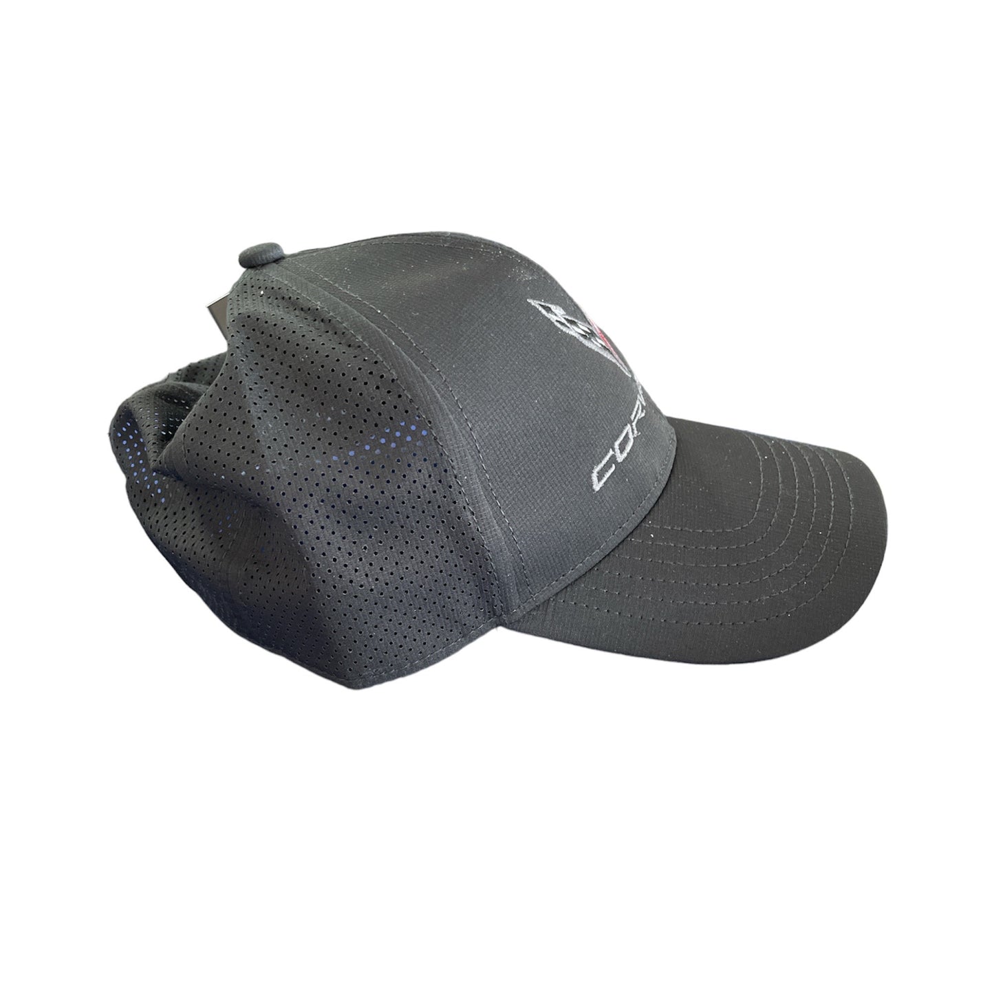 Corvette C8 Performance Basecap mit Mesh Schwarz