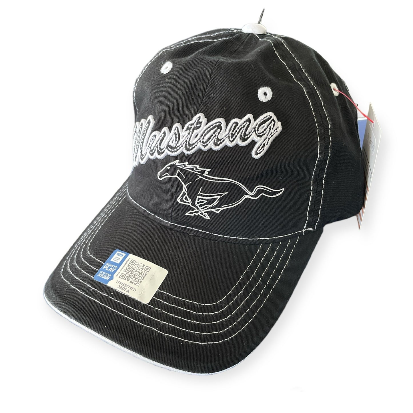 Ford Mustang Basecap Running Horse Pony Cap Schwarz