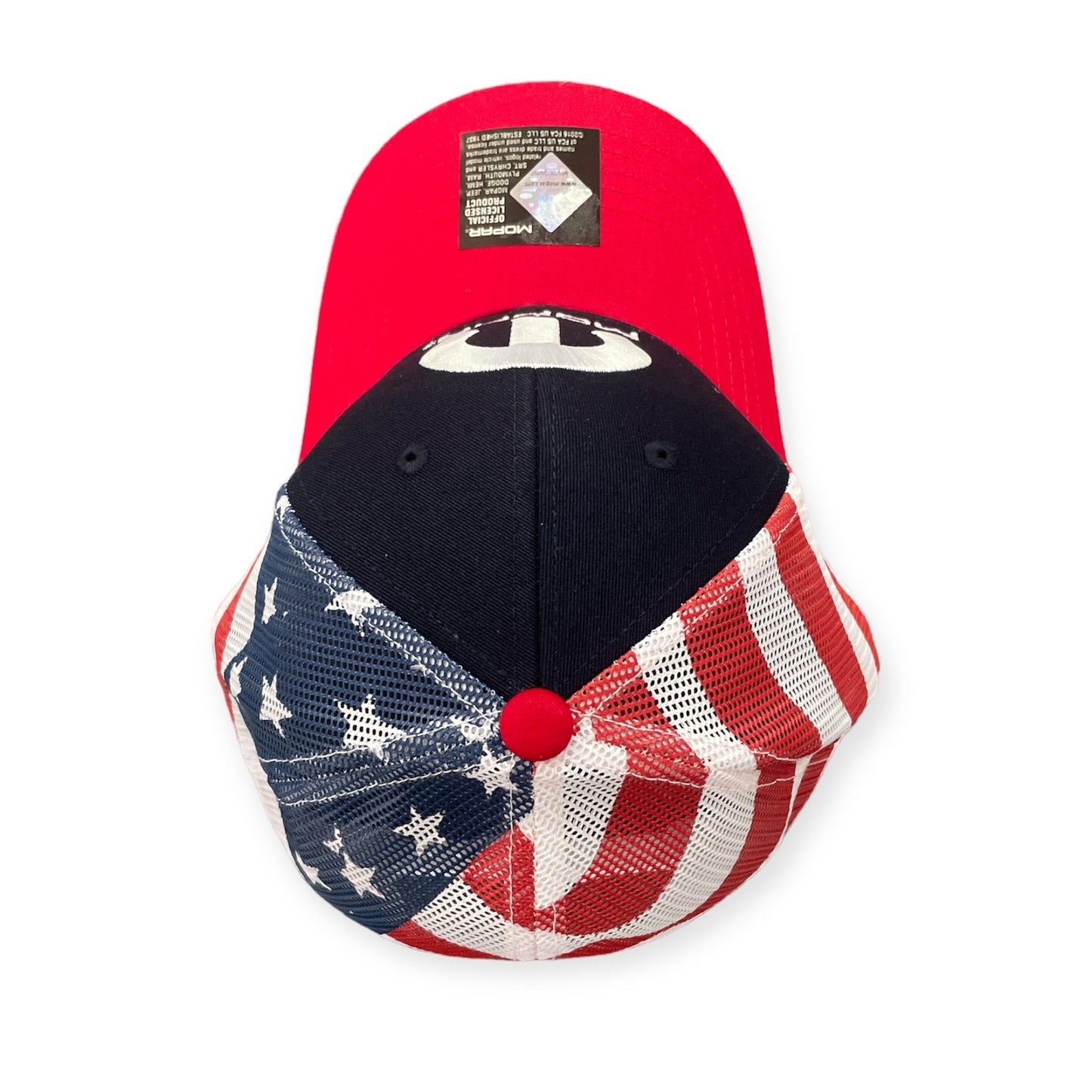 Mopar Basecap Trucker Cap Mopar Logo Patriotic Blau/Weiß/Rot
