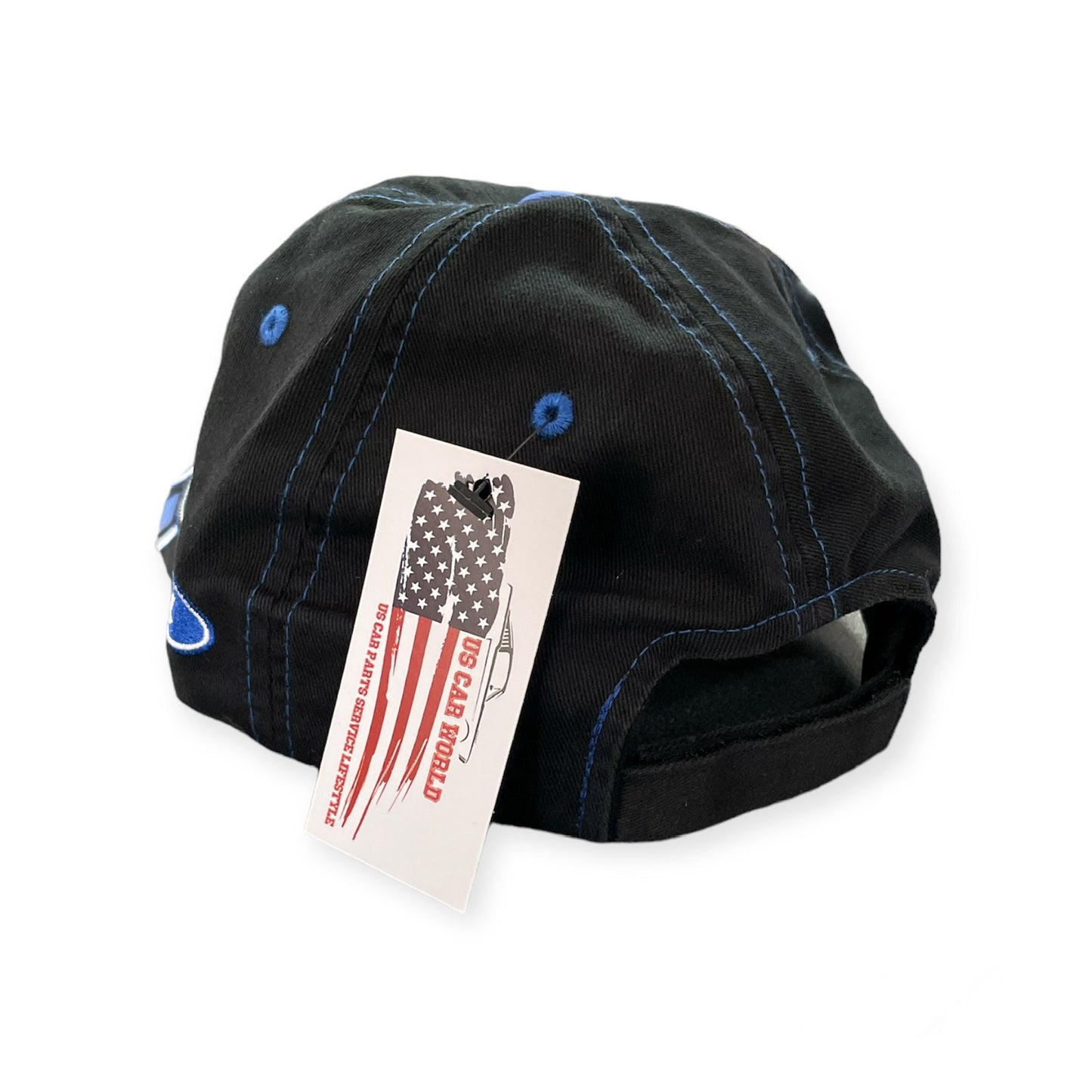 Ford Mustang Basecap Mustang Running Horse Double Stripe Schwarz
