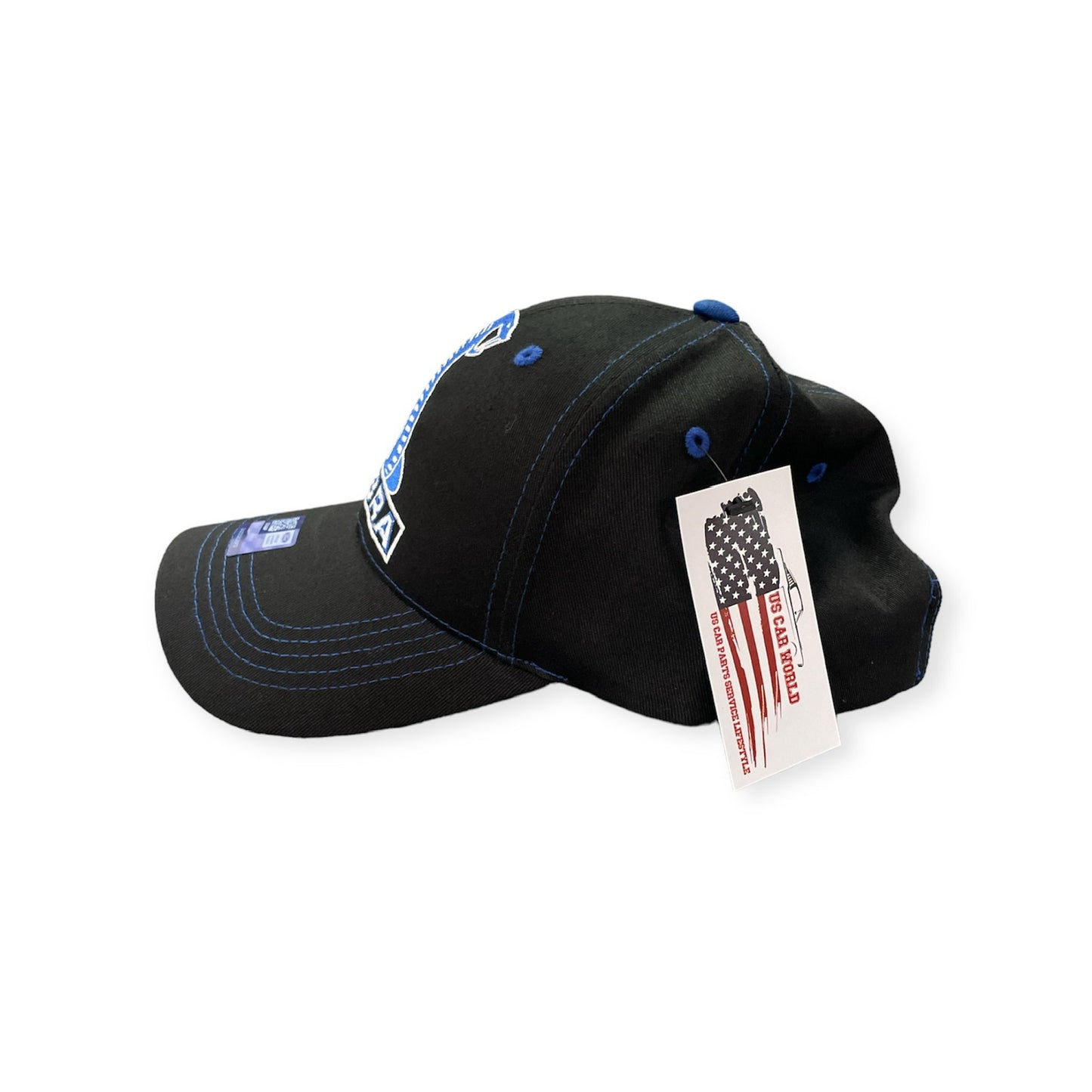 Shelby Cobra Basecap Shelby Super Snake Logo Schwarz/Blau