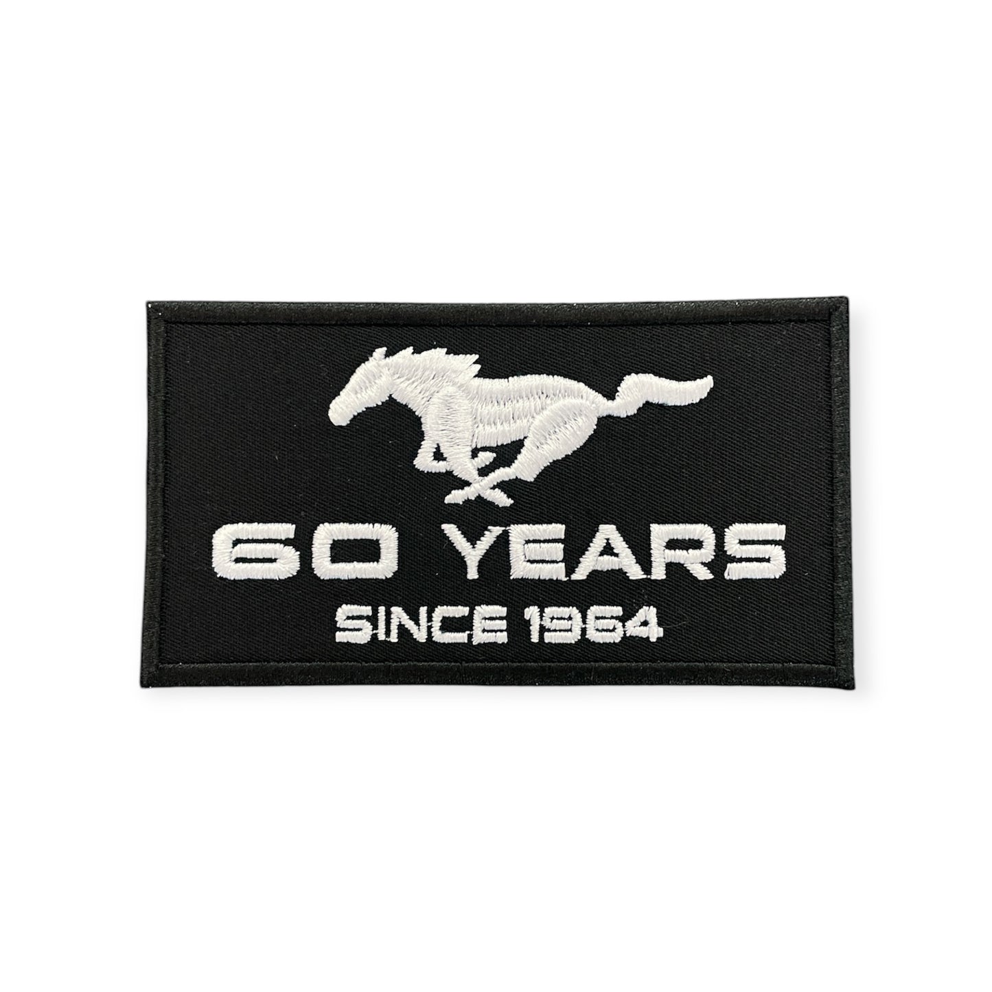 Ford Mustang 60 Years Logo Patch Aufnäher