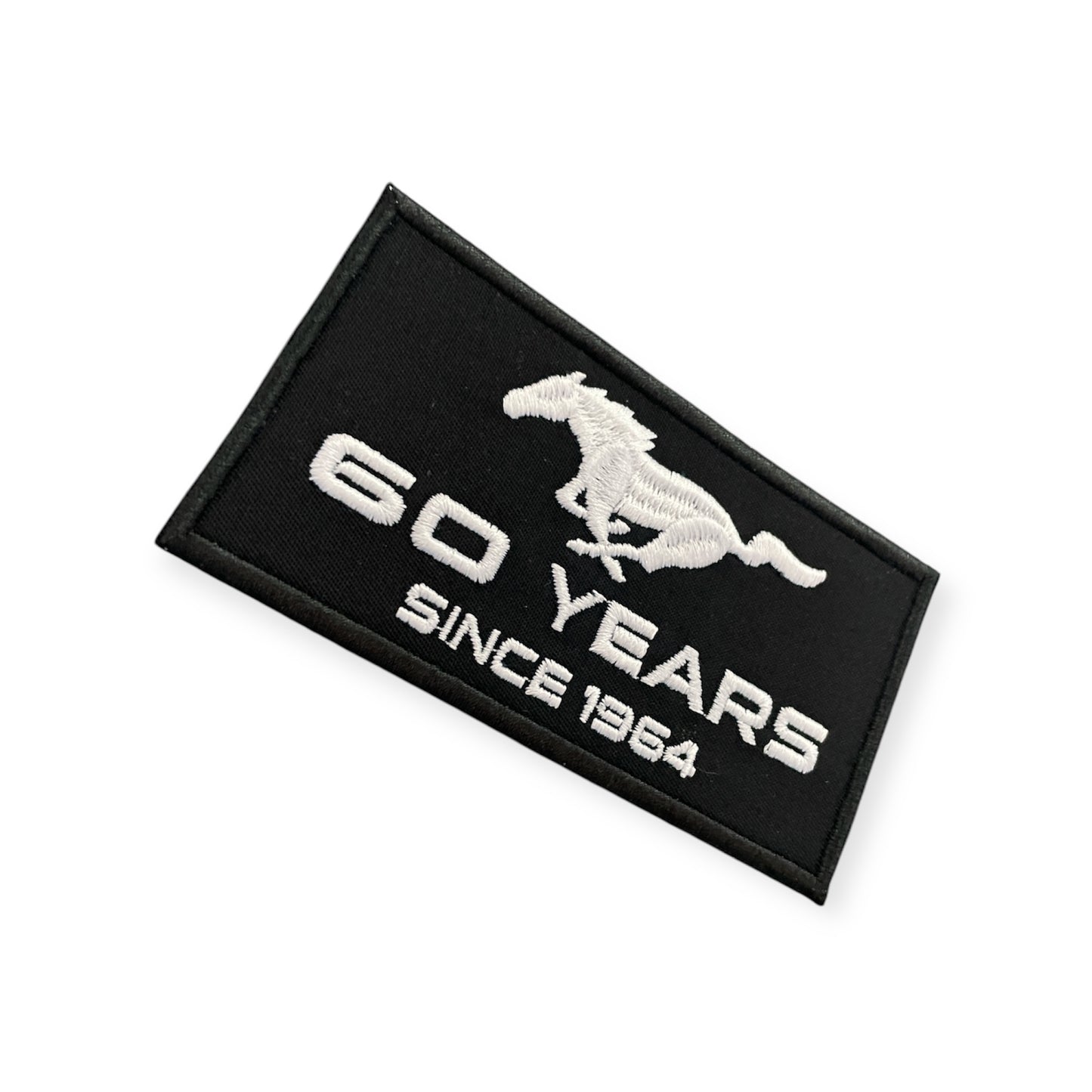 Ford Mustang 60 Years Logo Patch Aufnäher