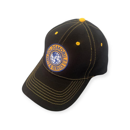 Oldsmobile Basecap Oldsmobile Parts & Service Logo Schwarz/Gelb