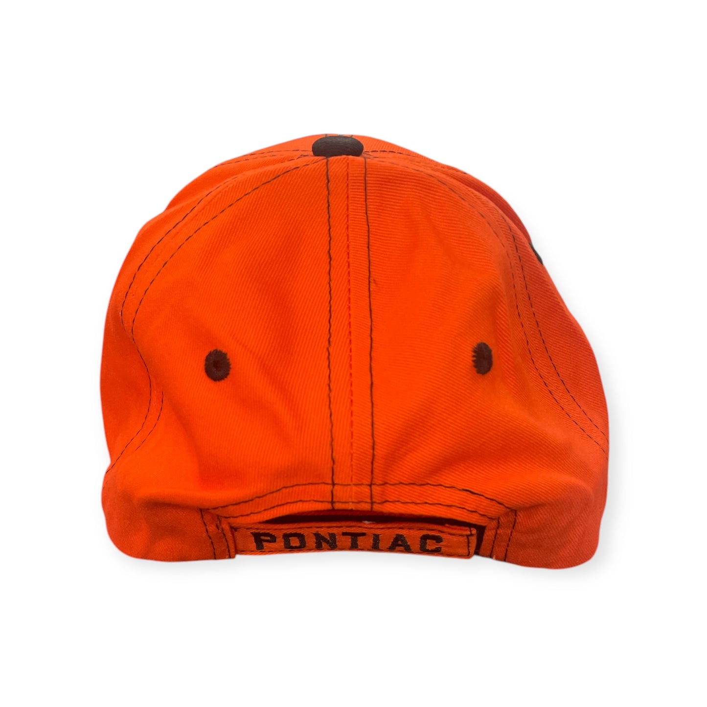 Pontiac Basecap Buck Parts & Service Logo Orange/Schwarz