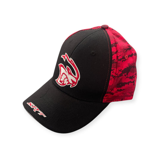 Dodge Hellcat Basecap SRT Hellcat Logo Schwarz/Rot
