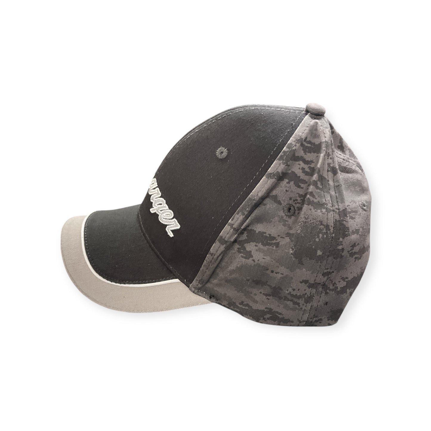 Dodge Charger Basecap mit Dodge Charger Logo Schwarz/Grau