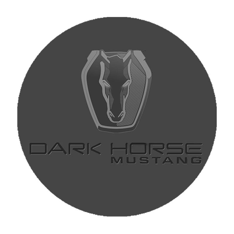 Ford Mustang T-Shirt Mustang Dark Horse Car Dunkelgrau