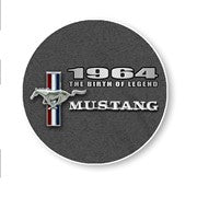 Ford Mustang T-Shirt Mustang The Birth Of Legend Dunkelgrau