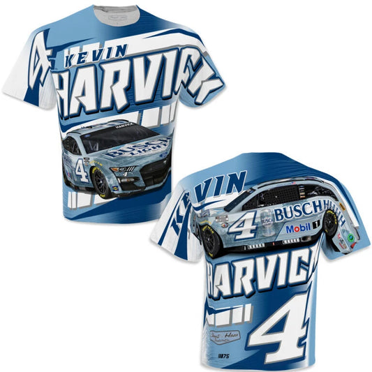 NSACT T-Shirt Kevin Harvick #4 Busch Light Sublimated Shirt