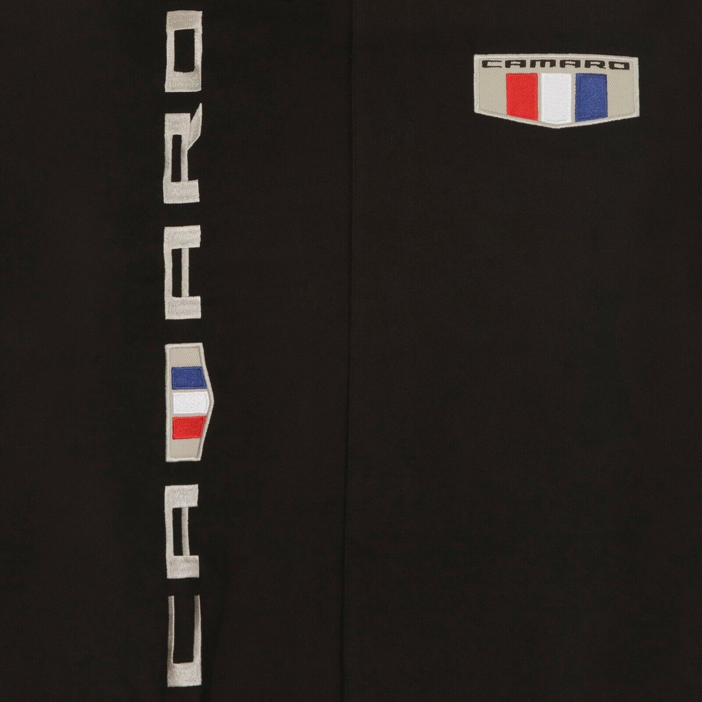 Camaro Jacke Bestickt mit Camaro Logo Schwarz