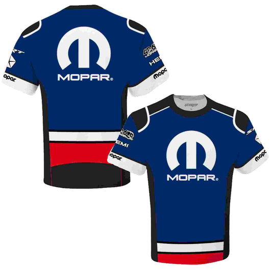 Mopar T-Shirt Mopar Logo Sublimated Uniform T-Shirt Blau