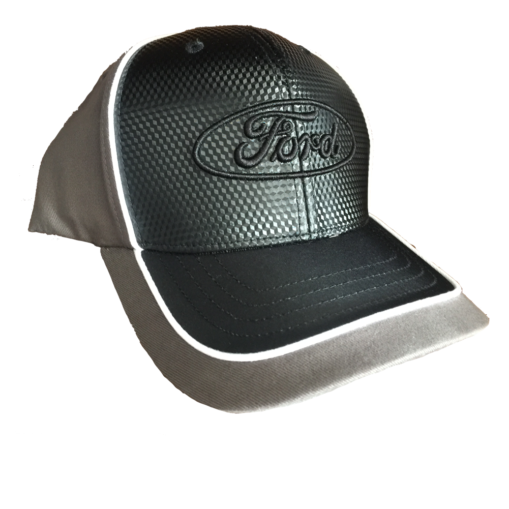 Ford Basecap Ford Oval Logo Ford Classic Logo Cap Carbon Optik