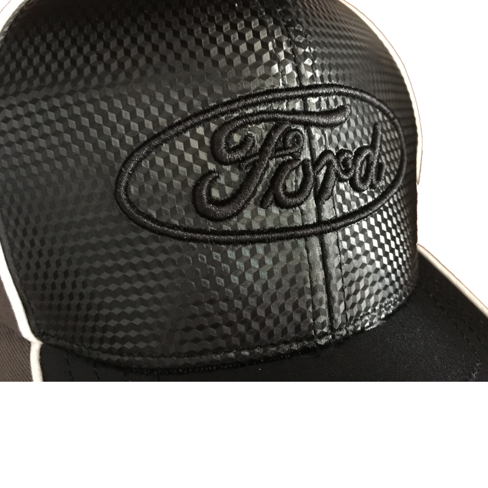 Ford Basecap Ford Oval Logo Ford Classic Logo Cap Carbon Optik